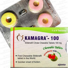 Kamagra chewable tablets 4 tablets